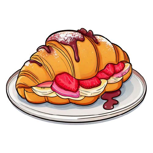 Tatlı Kruvasan - Rubi Sweet’in El Yapımı Çikolatalı Kruvasanı